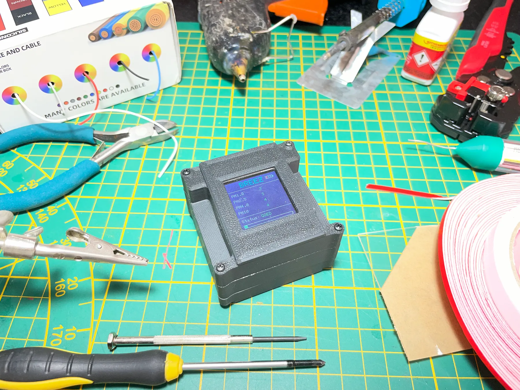 Tools needed to build the BREEZ dust sensor