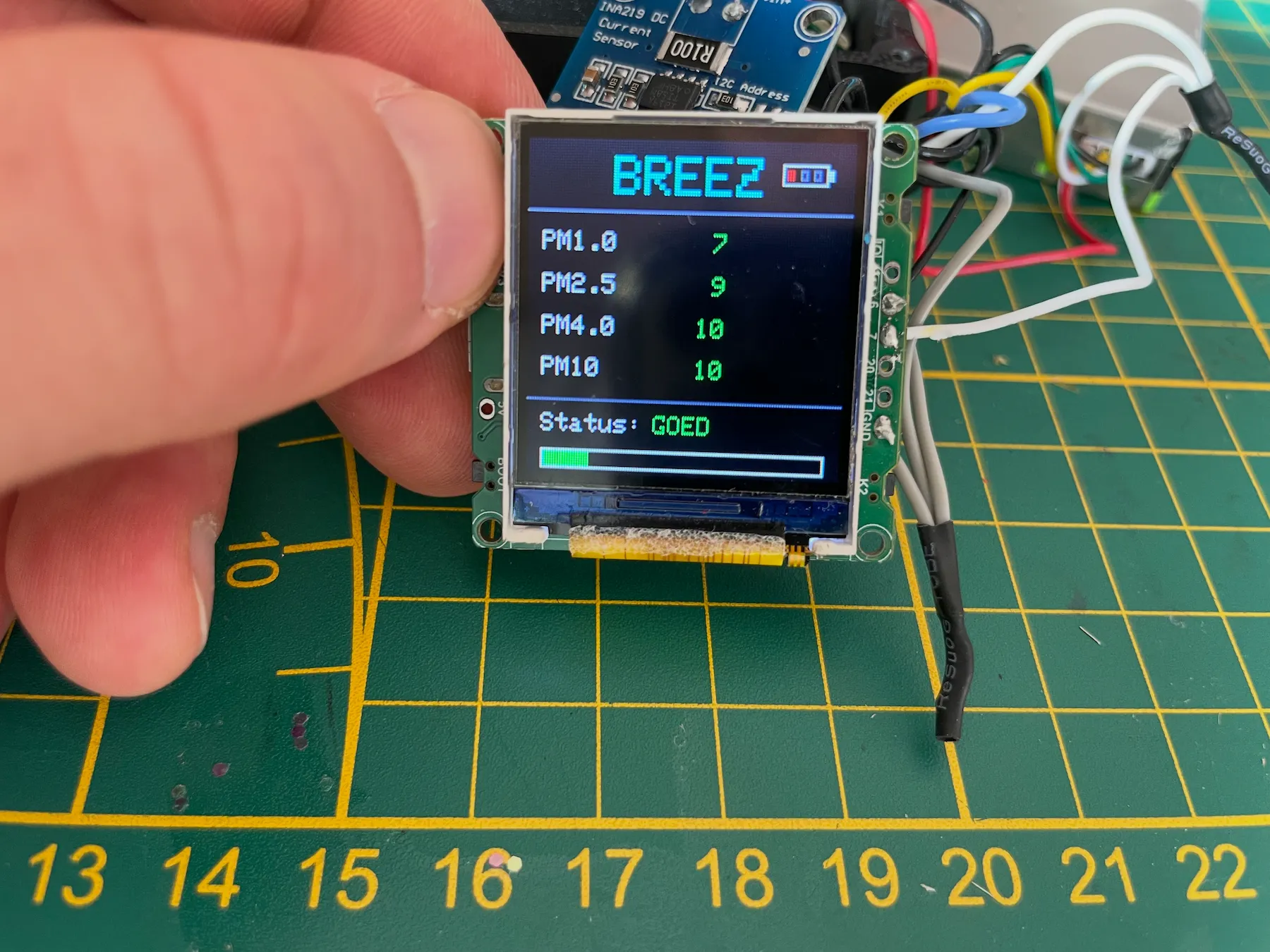 Booting the ESP32 during the BREEZ build